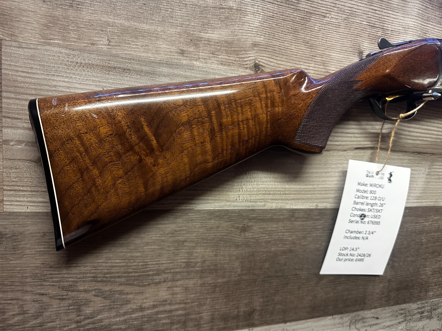 Miroku 800 Over and Under 12 Bore/gauge