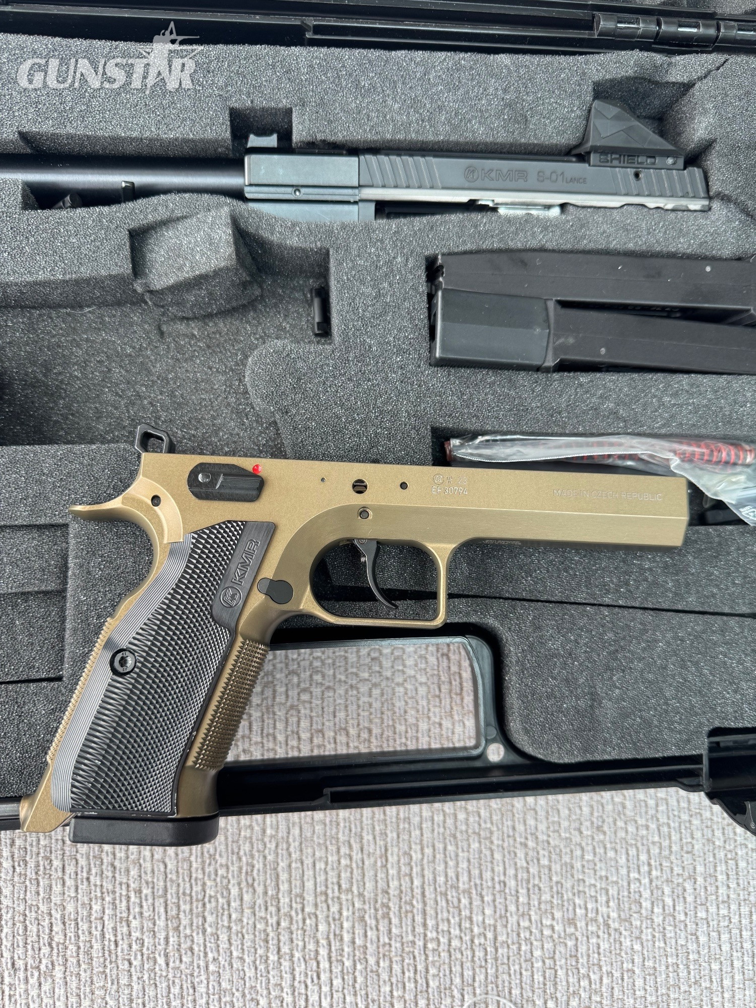 KMR S-01 Standard .22 L B Pistol plus accessories  S-01 .22 Long Barrel - {CATEGORY}