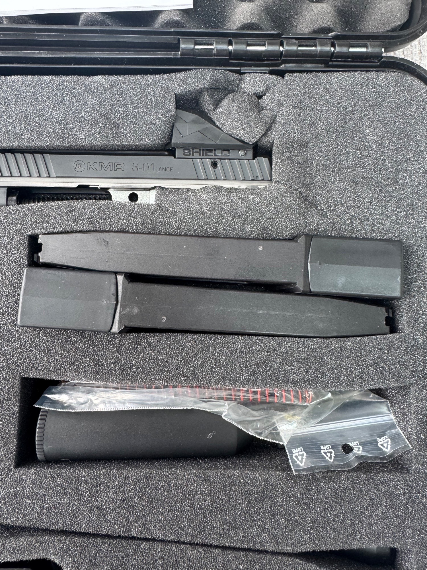 KMR S-01 Standard .22 L B Pistol plus accessories  S-01 .22 Long Barrel
