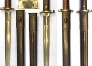 British, 1903 Pattern, (Not Converted) Bayonet by Sanderson, Sheffield and Scabbard. BAYO 377 Bayonet