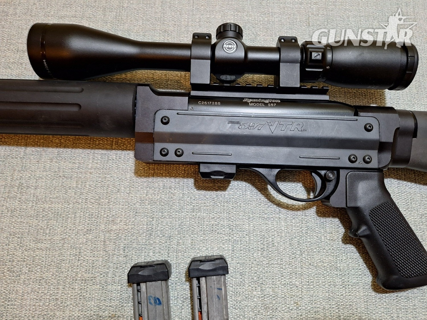 {CATEGORY} - Remington 597 VTR Semi-Auto .22 Rifle in 