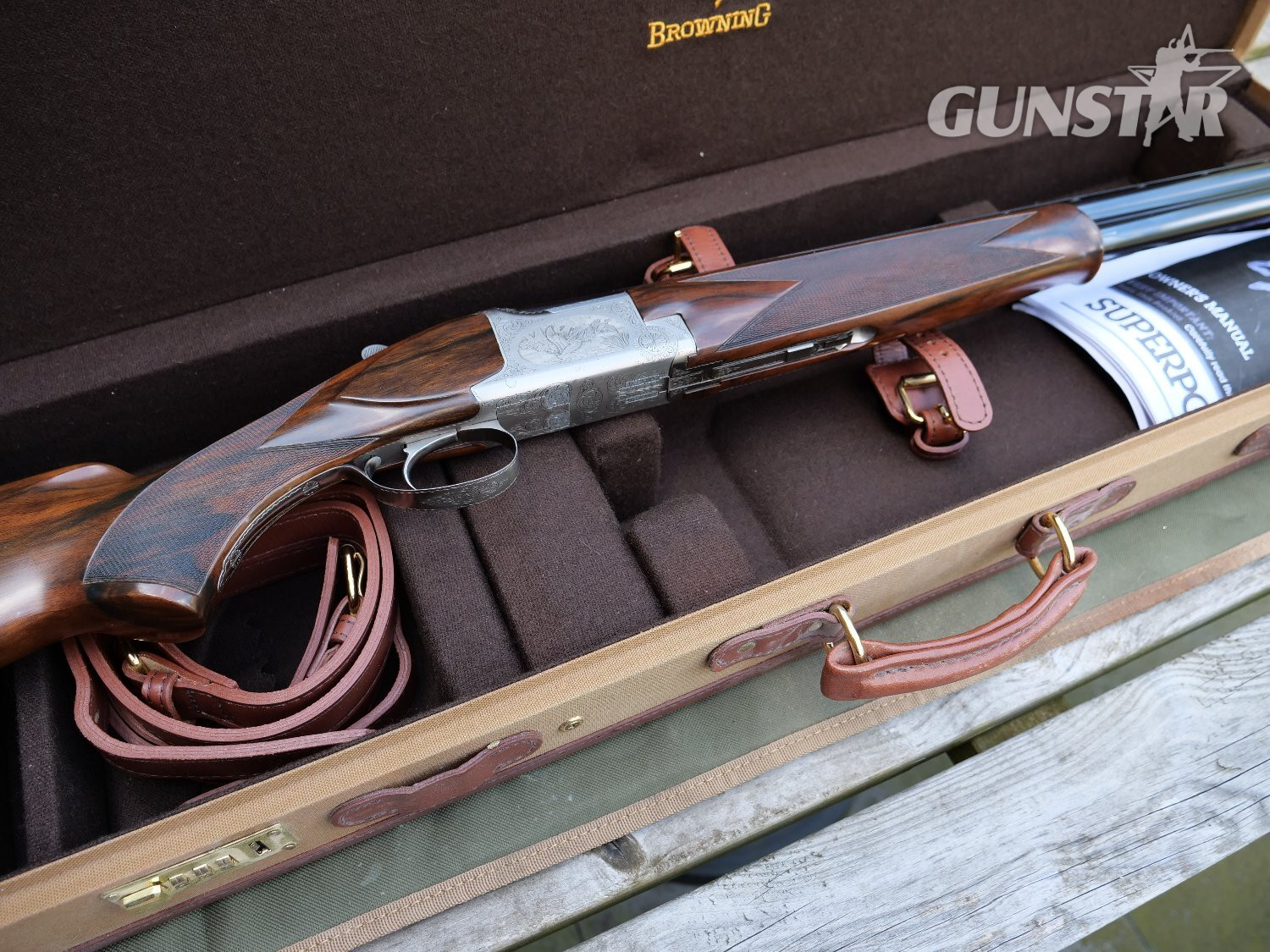 Browning B25 B2G Game Over and Under 12 Bore/gauge in 