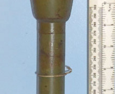 DEACTIVATED INERT. 2.36” HEAT (High Explosive Anti-Tank) (Hollow Charged) ‘Bazoo DEACTIVATED INERT. 2.36” HEAT (High Explosive Anti-Tank) (Hollow Charged) ‘Bazoo