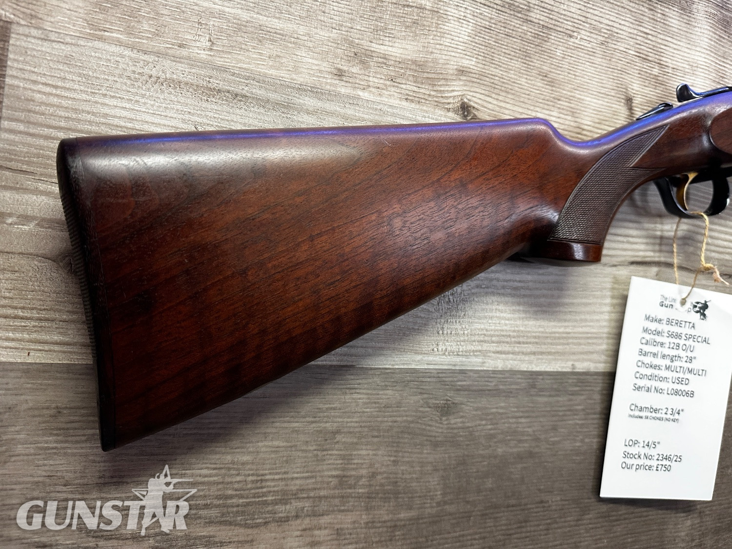 Beretta S686 Special Over and Under 12 Bore/gauge
