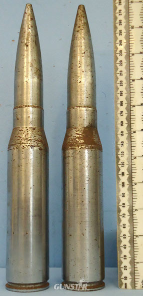 INERT DEACTIVATED. British L1A1 30mm Rarden (30 x 170) Cannon Round For The Warr INERT DEACTIVATED. British L1A1 30mm Rarden (30 x 170) Cannon Round For The Warr Antique & Militaria in 