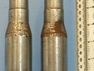 INERT DEACTIVATED. British L1A1 30mm Rarden (30 x 170) Cannon Round For The Warr INERT DEACTIVATED. British L1A1 30mm Rarden (30 x 170) Cannon Round For The Warr Antique & Militaria