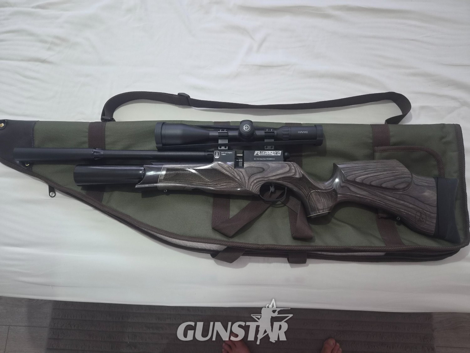 BSA R12 CLX Super Carbine Regulated .22 - {CATEGORY} in 