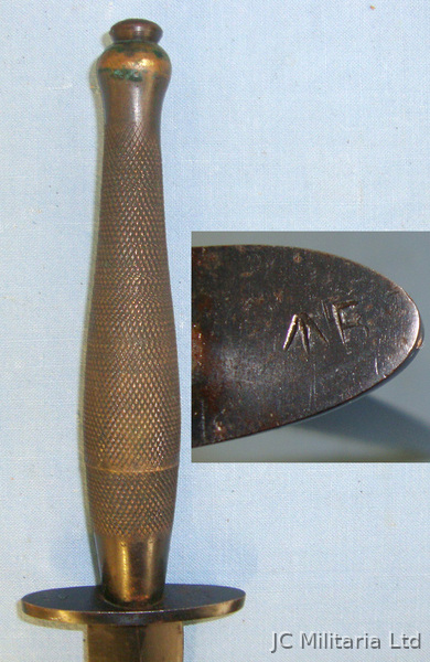 WW2 British WD 2nd Pattern B2 Fairbairn Sykes FS Commando Fighting Knife & Scabb Knive