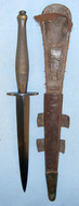 WW2 British WD 2nd Pattern B2 Fairbairn Sykes FS Commando Fighting Knife & Scabb Knive