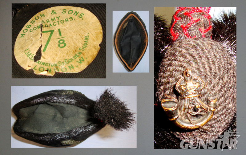  Victorian & WWI Era ‘Rifle Brigade Officers Sealskin Busby & Plume/Badge’. 19966:29. Victorian & WWI Era ‘Rifle Brigade Officers Sealskin Busby & Plume/Badge’. 19966:29. Antique & Militaria