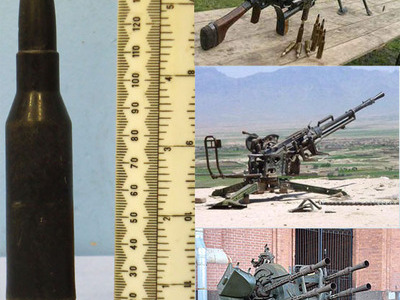 INERT. Russian 14.5x114, 14.5mm PTRD & PTRS Anti-Tank Rifle & KPV Heavy Machine Gun Drill Round. - O 1865 INERT. Russian 14.5x114, 14.5mm PTRD & PTRS Anti-Tank Rifle & KPV Heavy Machine Gun Drill Round. - O 1865  Other