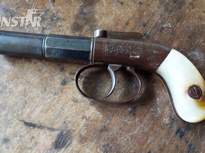 Allen & Thurber Percussion Pocket or Boot pistol .36 Cal Muzzleloader Muzzleloader