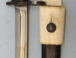 No 7 MK 1/L Swivelling Pommel Bayonet With Black Composite Grips For No 4 Rifles Bayonet