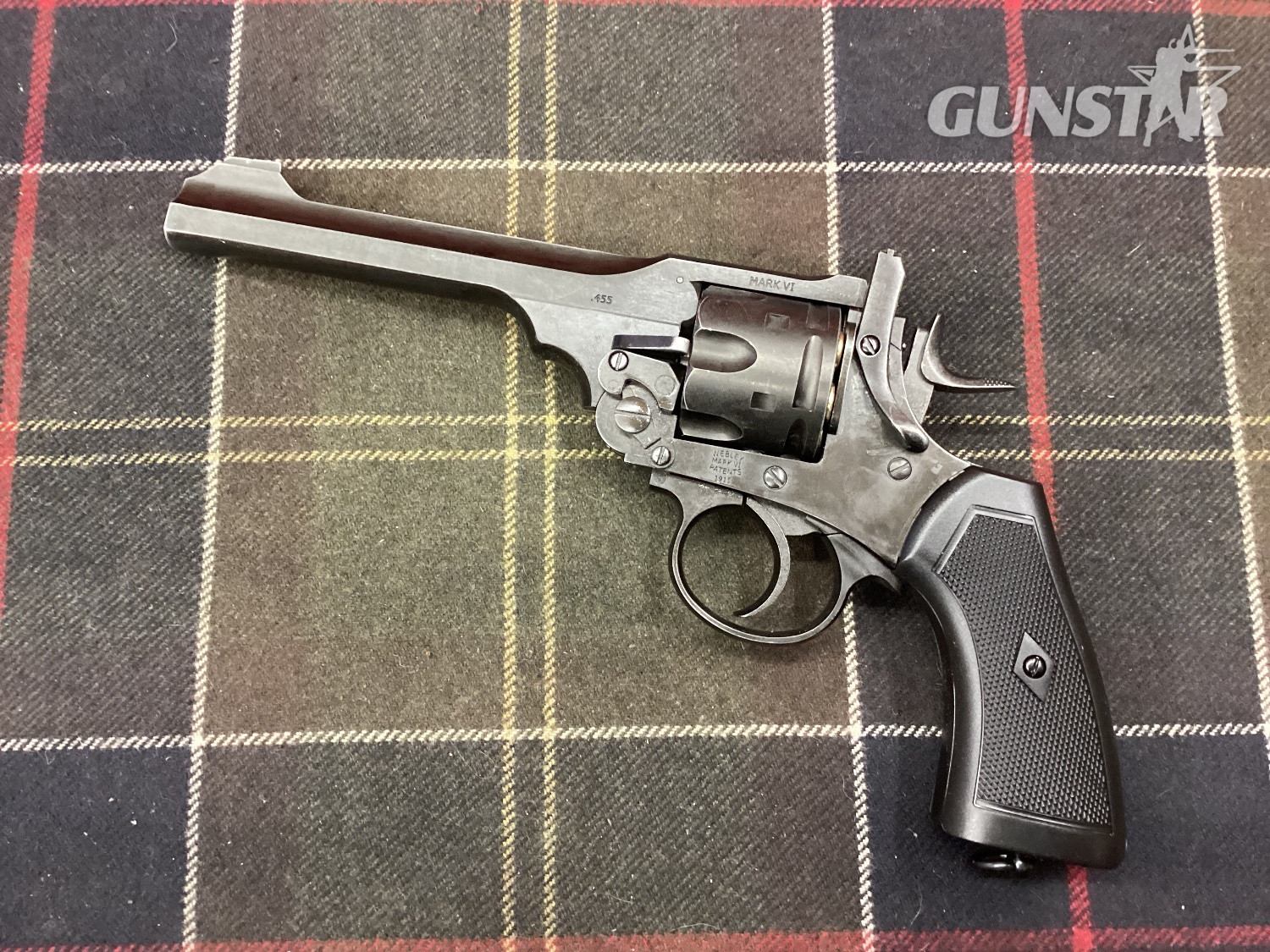 Webley / Webley & Scott WEBLEY MKVI 6’’ SERVICE REVOLVER  .177 in 