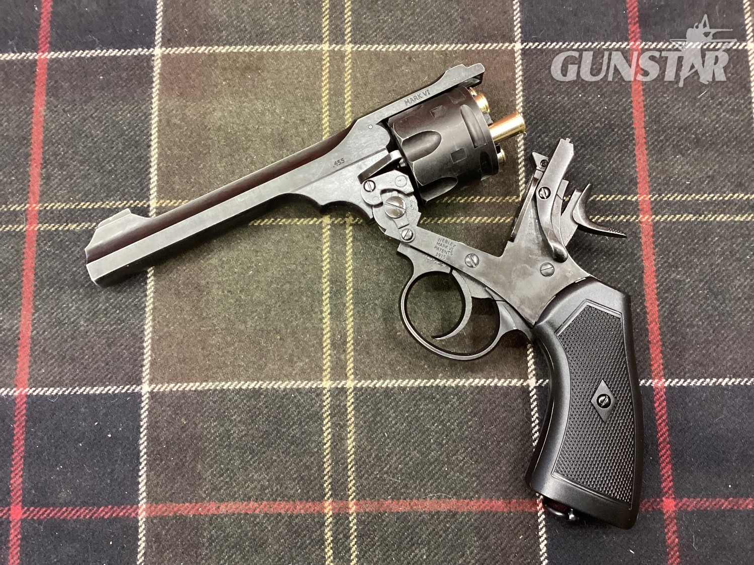 Webley / Webley & Scott WEBLEY MKVI 6’’ SERVICE REVOLVER  .177