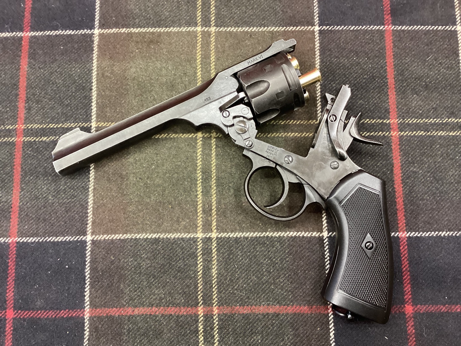 Webley / Webley & Scott WEBLEY MKVI 6’’ SERVICE REVOLVER  .177