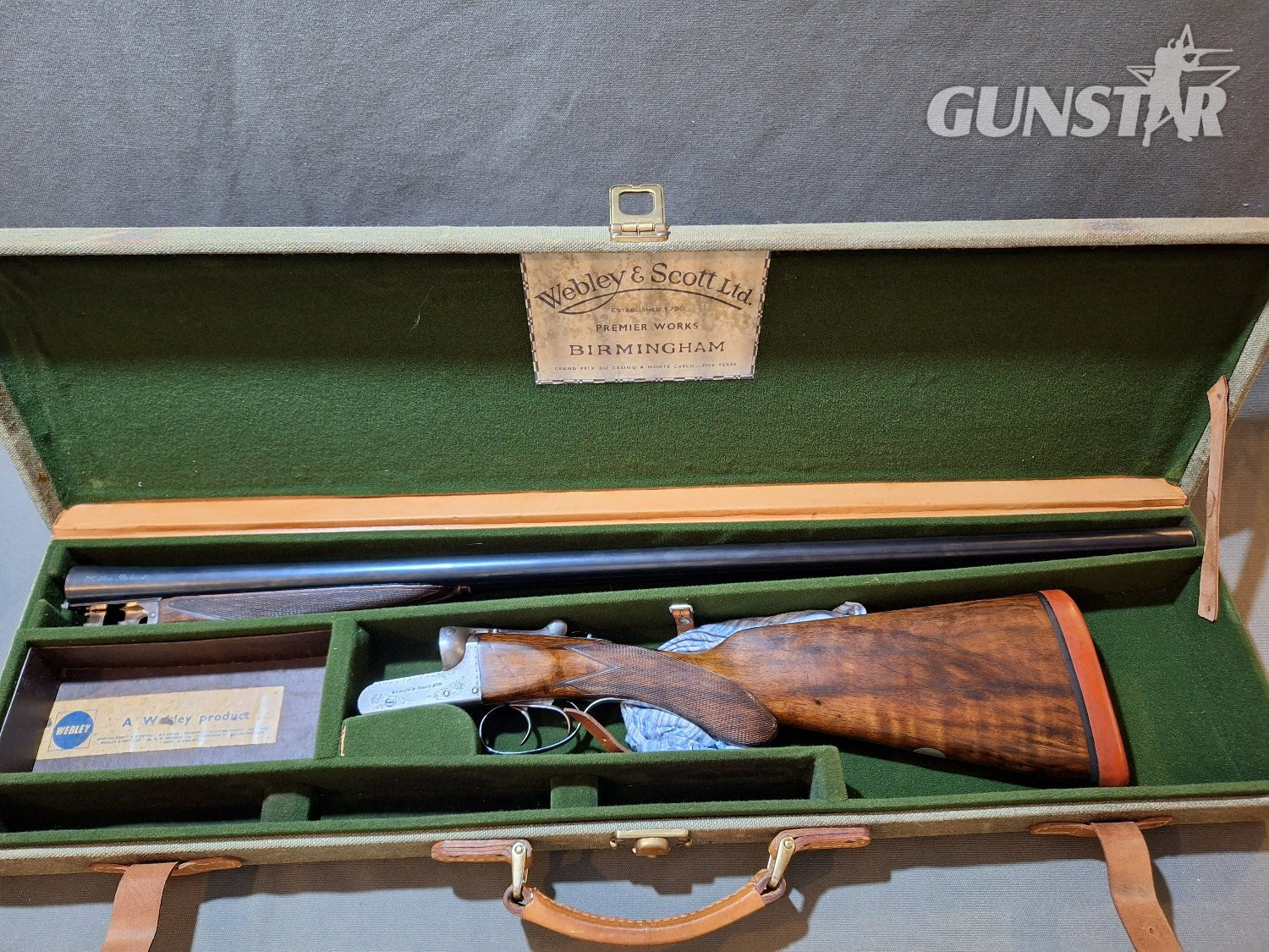  Webley & Scott 12G Side By Side 12 Bore/gauge