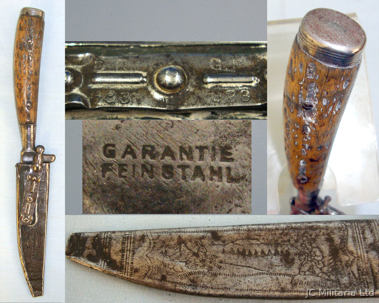 WW1 Era Imperial German Hunting Knive