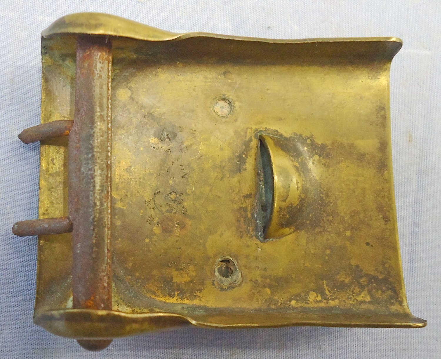  Germany, Third Reich, SA Enlisted Personnel 2 Piece Belt Buckle, Early Sunwheel Swastika Version. Sn - 12725 Germany, Third Reich, SA Enlisted Personnel 2 Piece Belt Buckle, Early Sunwheel Swastika Version. Sn - 12725 Antique & Militaria