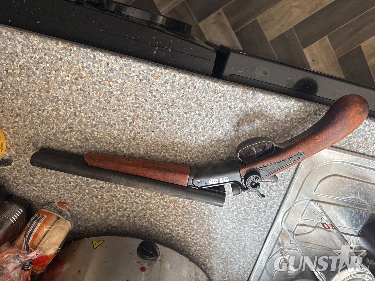 Dummy double barrel saw off Dummy double barrel saw off  - Non-firing in 