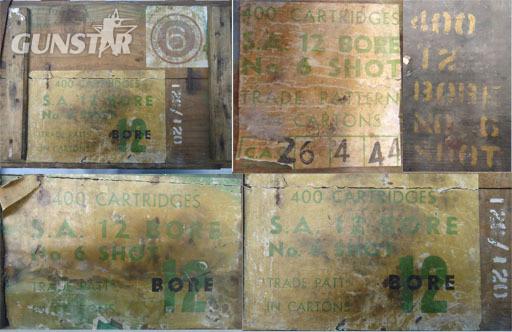  400 Round Empty Wooden Ammunition Box Originally Containing 400 Rounds Of 12 Bor 400 Round Empty Wooden Ammunition Box Originally Containing 400 Rounds Of 12 Bor Antique & Militaria