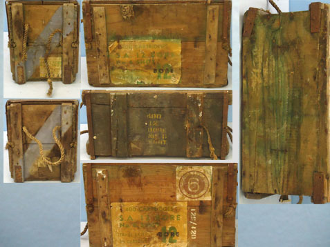 400 Round Empty Wooden Ammunition Box Originally Containing 400 Rounds Of 12 Bor 400 Round Empty Wooden Ammunition Box Originally Containing 400 Rounds Of 12 Bor Antique & Militaria