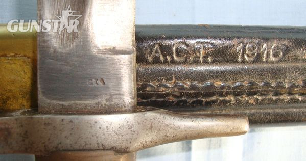 Italian Model 1870 Carcano Rifle Knife Bayonet Bayonet