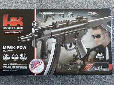 Umarex H&K MP5 K-PDW 4.5MM Airsoft / BB Gun