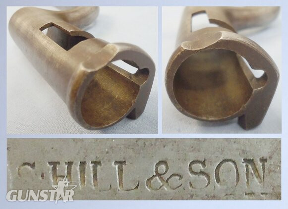 British Pattern 1842 Lovell’s Catch Socket Bayonet by Manufacturer S.Hill & Sons. BAYO 610. Bayonet