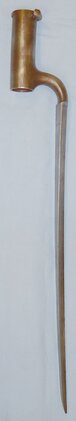  British Pattern 1842 Lovell’s Catch Socket Bayonet by Manufacturer S.Hill & Sons. BAYO 610. Bayonet