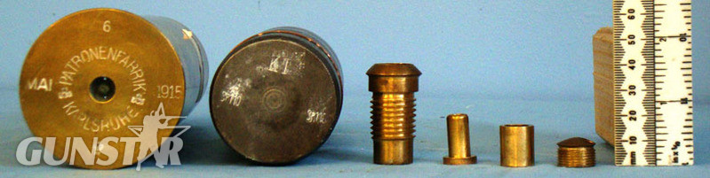  German WW 1Gruson Ballooon Gun (53x176R) German WW 1Gruson Ballooon Gun (53x176R) Round Antique & Militaria