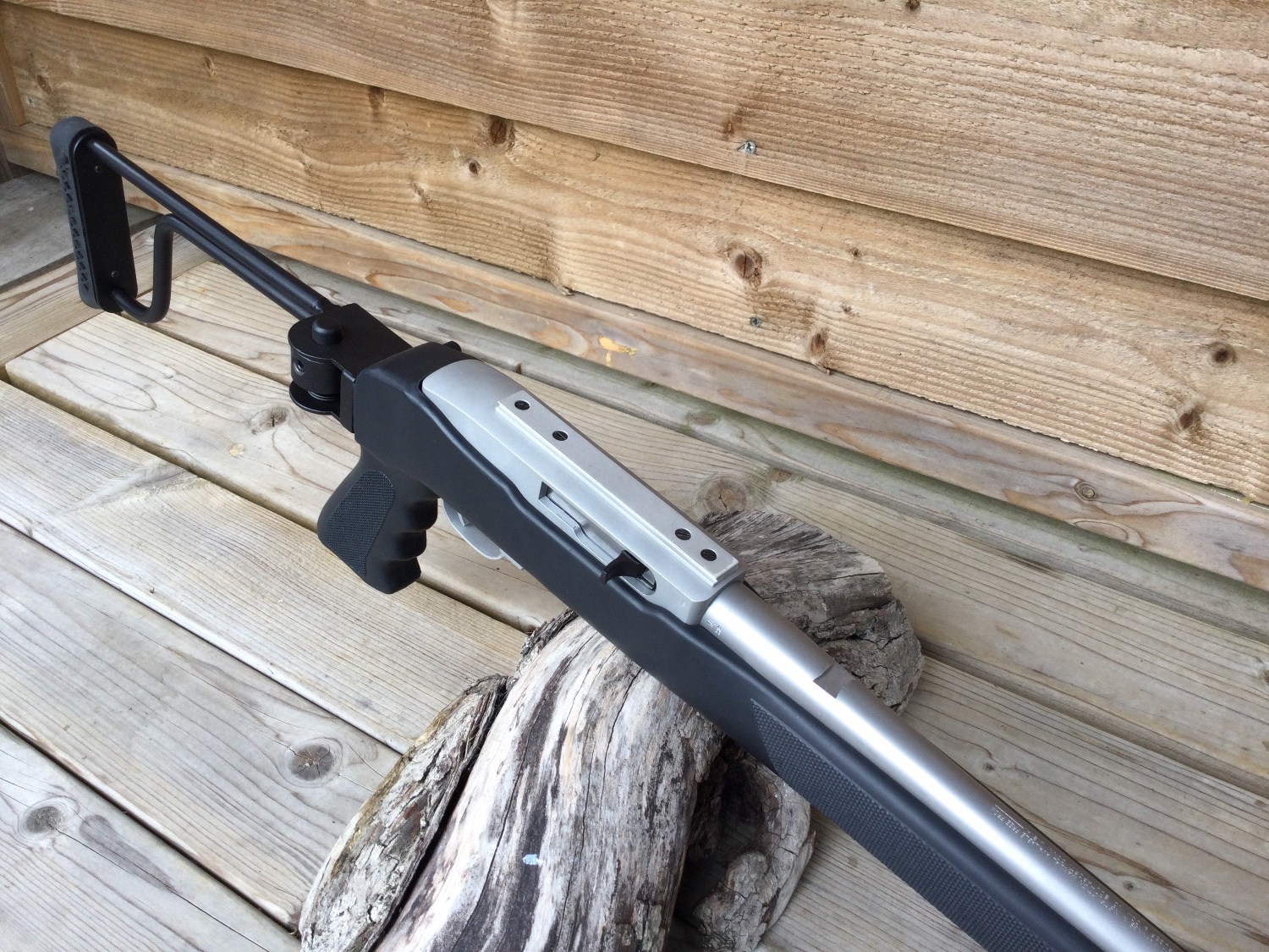  Ruger 1022 stainless custom semiautomatic rifle.22 lr Tpr  Ruger Semi-Auto .22 Rifle