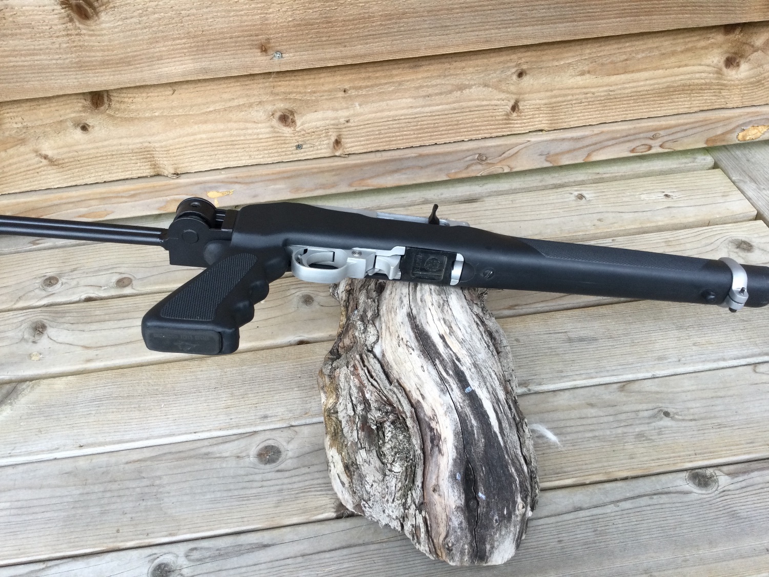 Ruger 1022 stainless custom semiautomatic rifle.22 lr Tpr  Ruger Semi-Auto .22 Rifle - {CATEGORY}