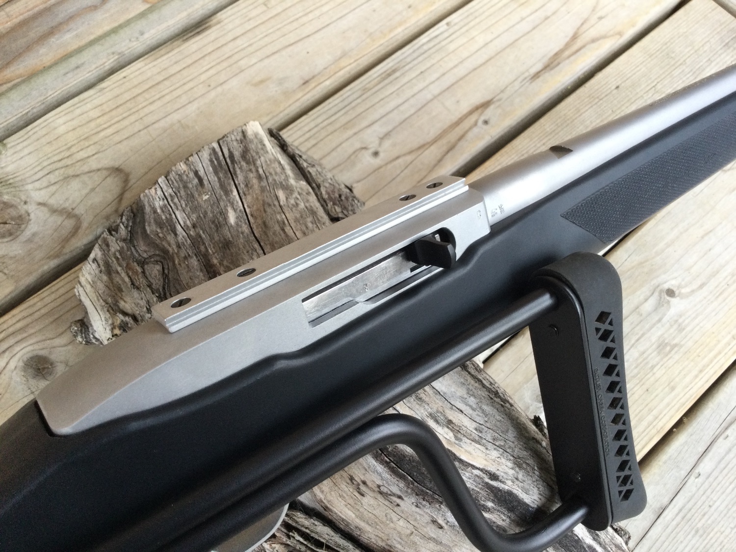 {CATEGORY} - Ruger 1022 stainless custom semiautomatic rifle.22 lr Tpr  Ruger Semi-Auto .22 Rifle