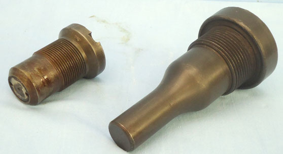  INERT DEACTIVATED. WW2 INERT Unfired German Anti Concrete Shell Base Fuse (BdZf1 INERT DEACTIVATED. WW2 INERT Unfired German Anti Concrete Shell Base Fuse (BdZf1 Antique & Militaria