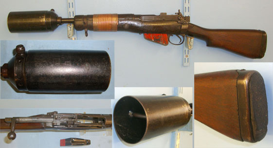  BSA 7.7x56mmR (.303 British) Rocket Launcher