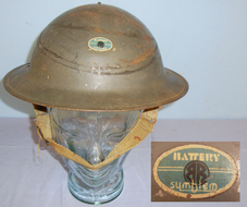 Rare* WWII Factory Watchers Steel Helmet - 2730 Rare* WWII Factory Watchers Steel Helmet - 2730 Clothing
