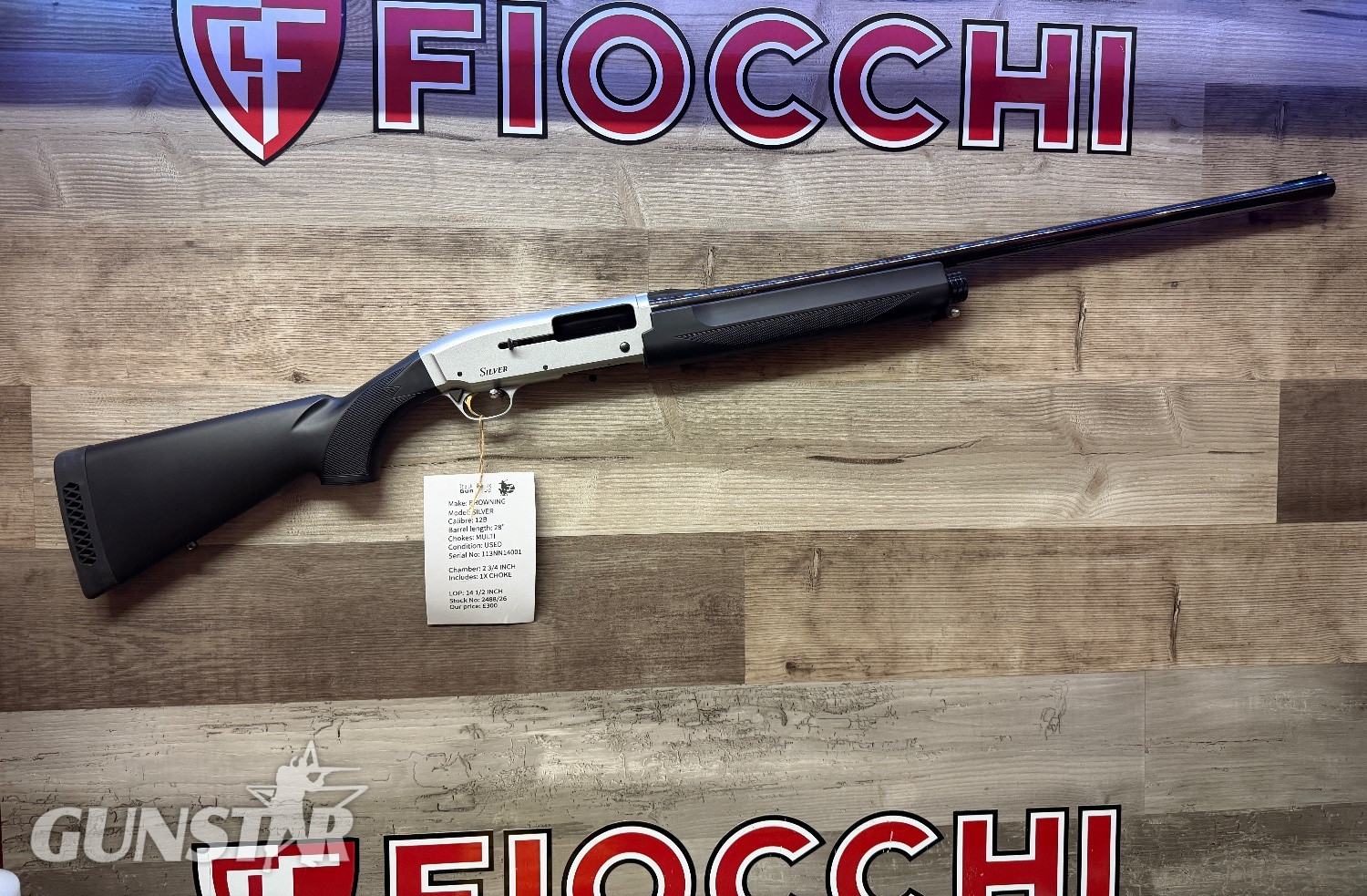 Browning Silver Semi-Auto 12 Bore/gauge in 