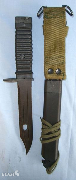 Czech Model 58 Rifles & Scabbard Bayonet