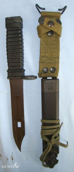 Czech Model 58 Rifles & Scabbard Bayonet in 