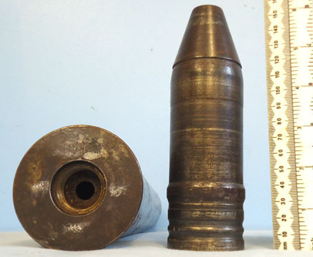 INERT DEACTIVATED 19432 Dated Unfired German WW2 5cm Patr 39 APC/HE Round For Th INERT DEACTIVATED 19432 Dated Unfired German WW2 5cm Patr 39 APC/HE Round For Th Antique & Militaria