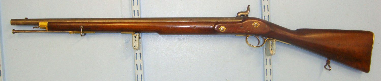  Royal Small Arms Factory (Enfield) With Lovell's Patent Catch For Constabulary Bayonets. Sn 21822 Muzzleloader .65 Cal Muzzleloader Rifle