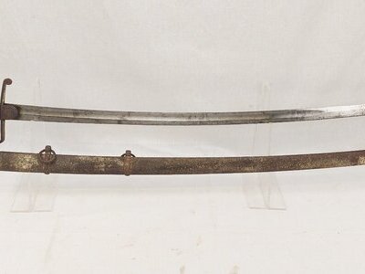 Barn Find 1796 Pattern Light Cavalry Sabre Sword And Scabbard #1 Sword