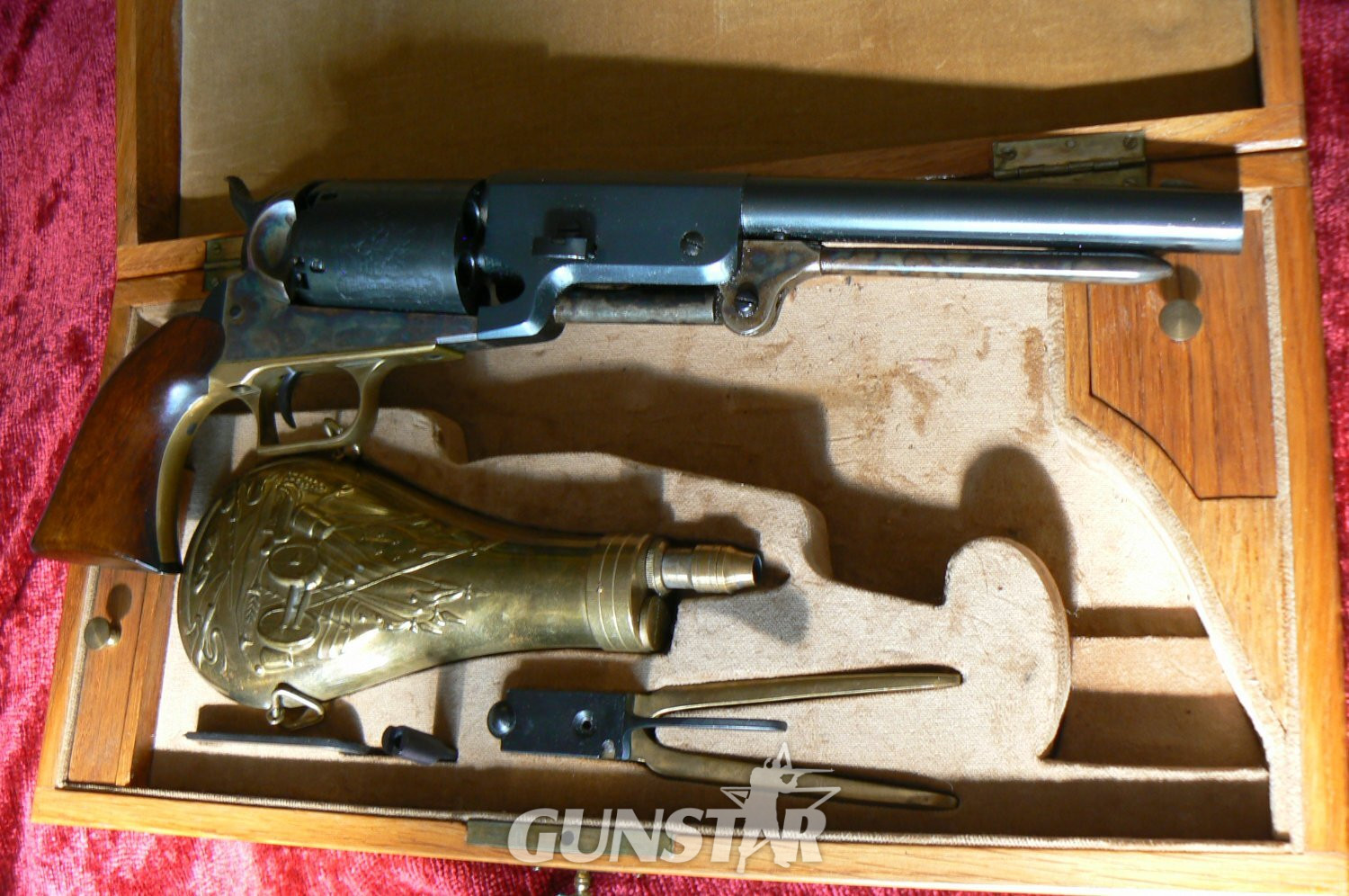 Uberti 1847 DRAGON REVOLVER .44 Revolver - {CATEGORY} in 