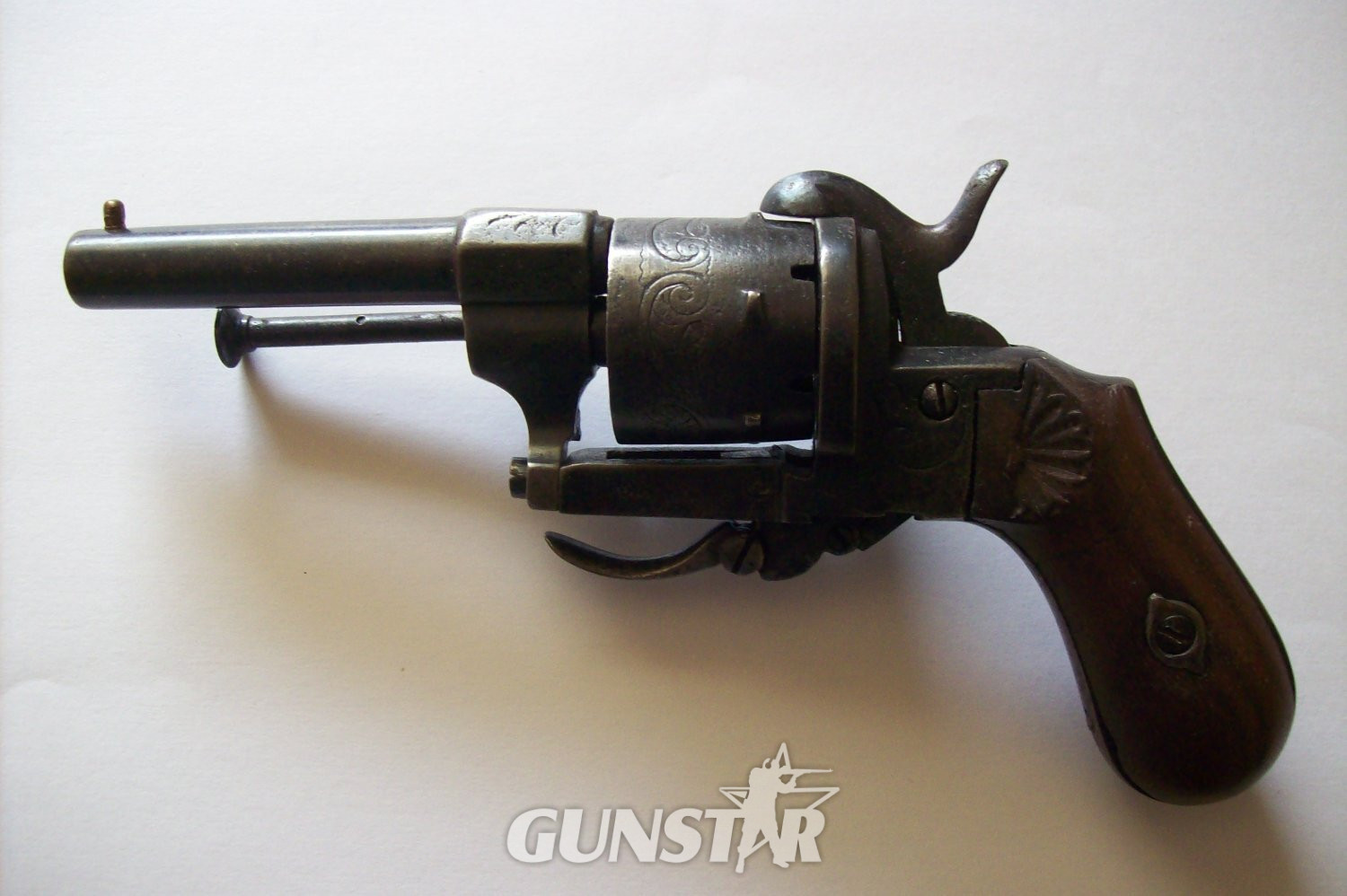 belgian pin fire 6 mm Revolver in 