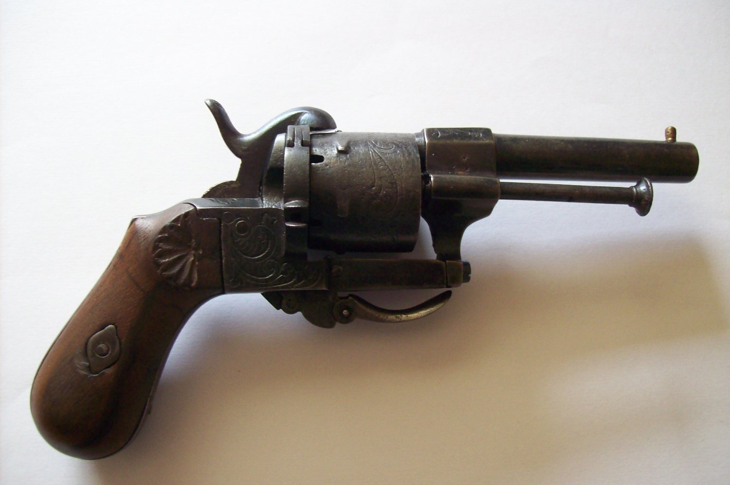 Belgian pin fire 6 mm Revolver