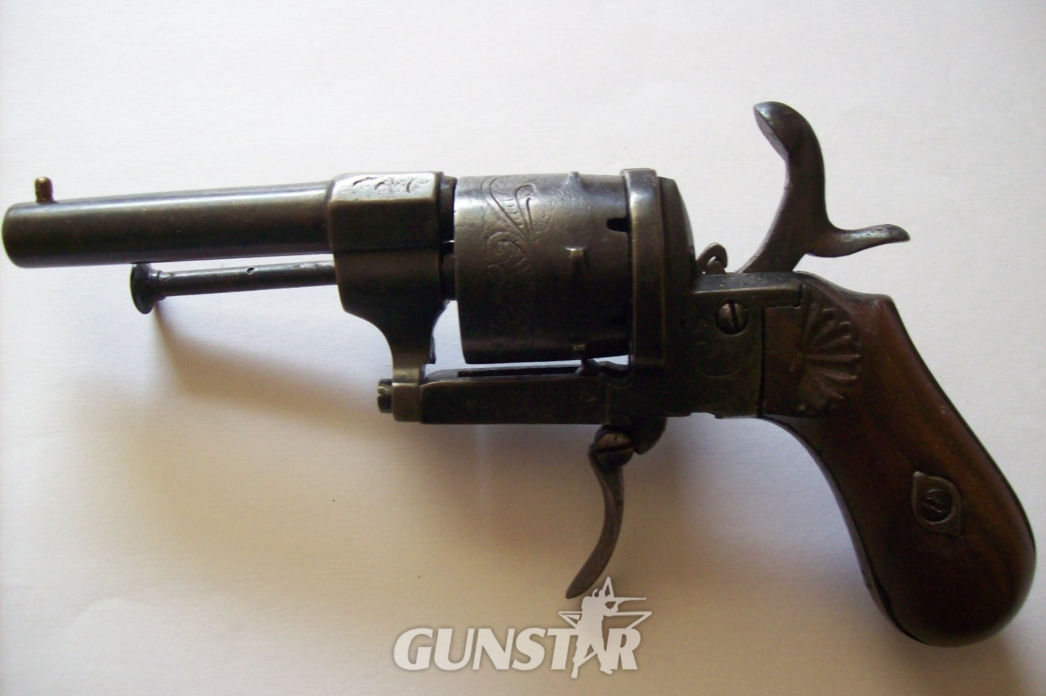 belgian pin fire 6 mm Revolver - {CATEGORY} in 