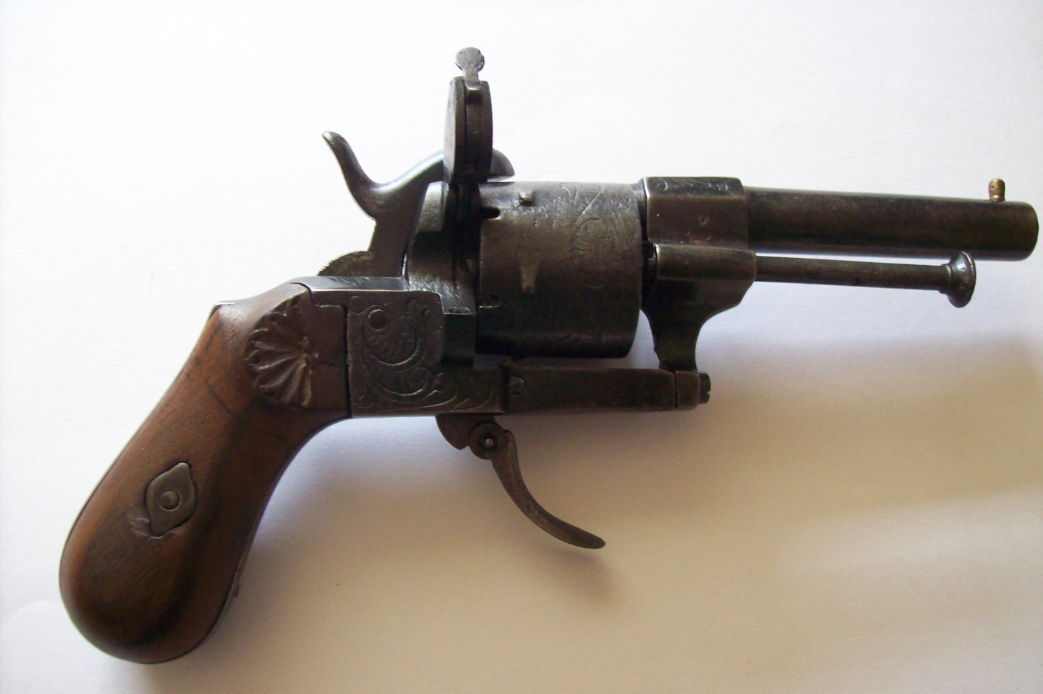 Belgian pin fire 6 mm Revolver - {CATEGORY}