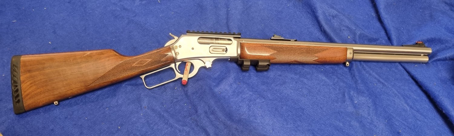 J M  MARLIN MARLIN 1895 STAINLESS Lever Action .45 Rifle in 