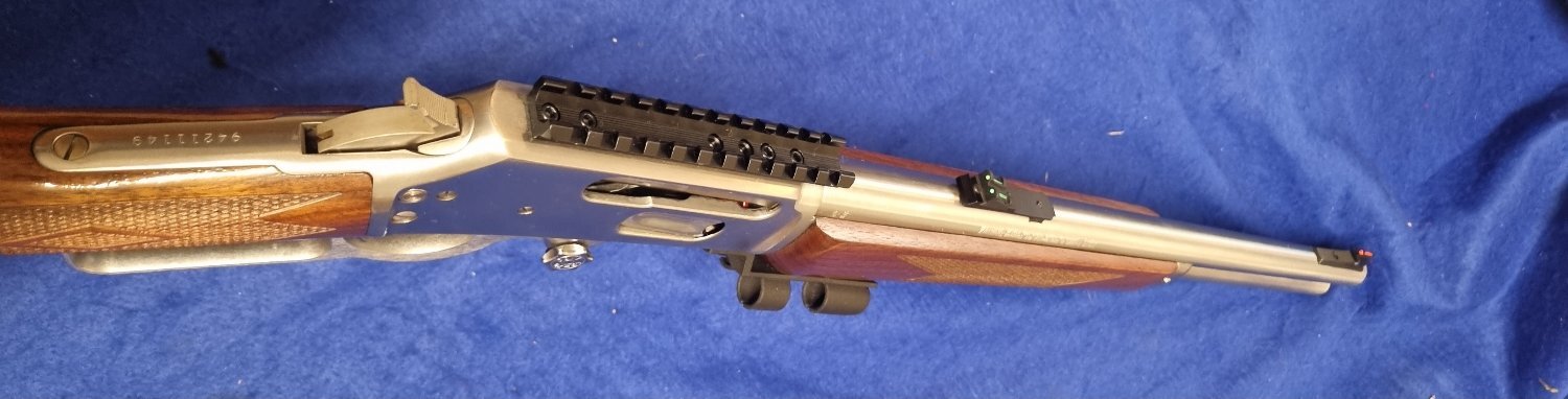 J M  MARLIN MARLIN 1895 STAINLESS Lever Action .45 Rifle - {CATEGORY} in 